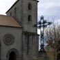 Eglise gothique Saint-Martin de Bussière-Galant (XIIIe siècle).